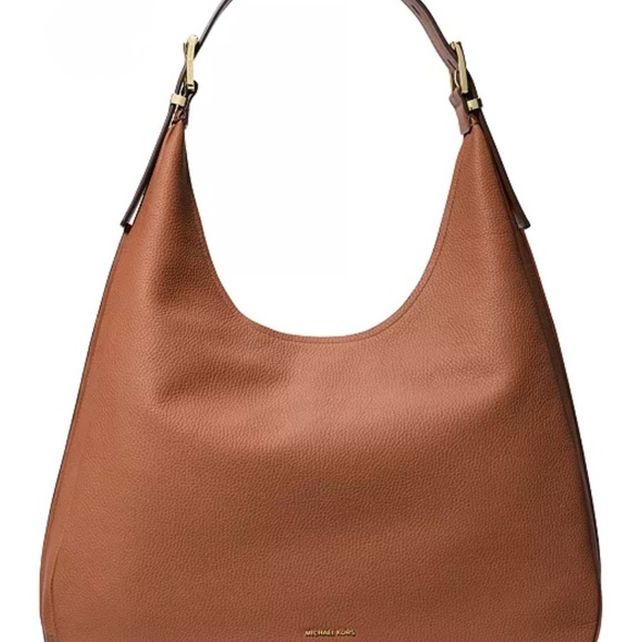 Michael Kors Nolita Large Leather Hobo Shoulder Bag - Picture 3 of 6